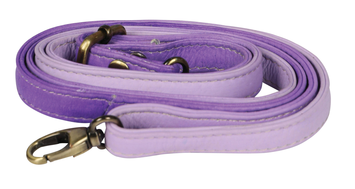 Ladies Hand Painted bag Style 3236 Purple Montage