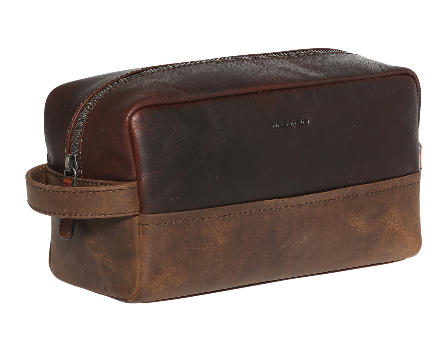 Men's Leather Bag with Handle 3918 Brown
