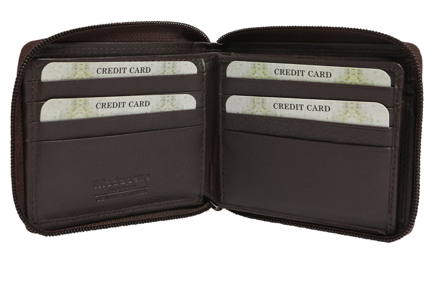 Mens Vintage Leather Wallet 5012 Brown