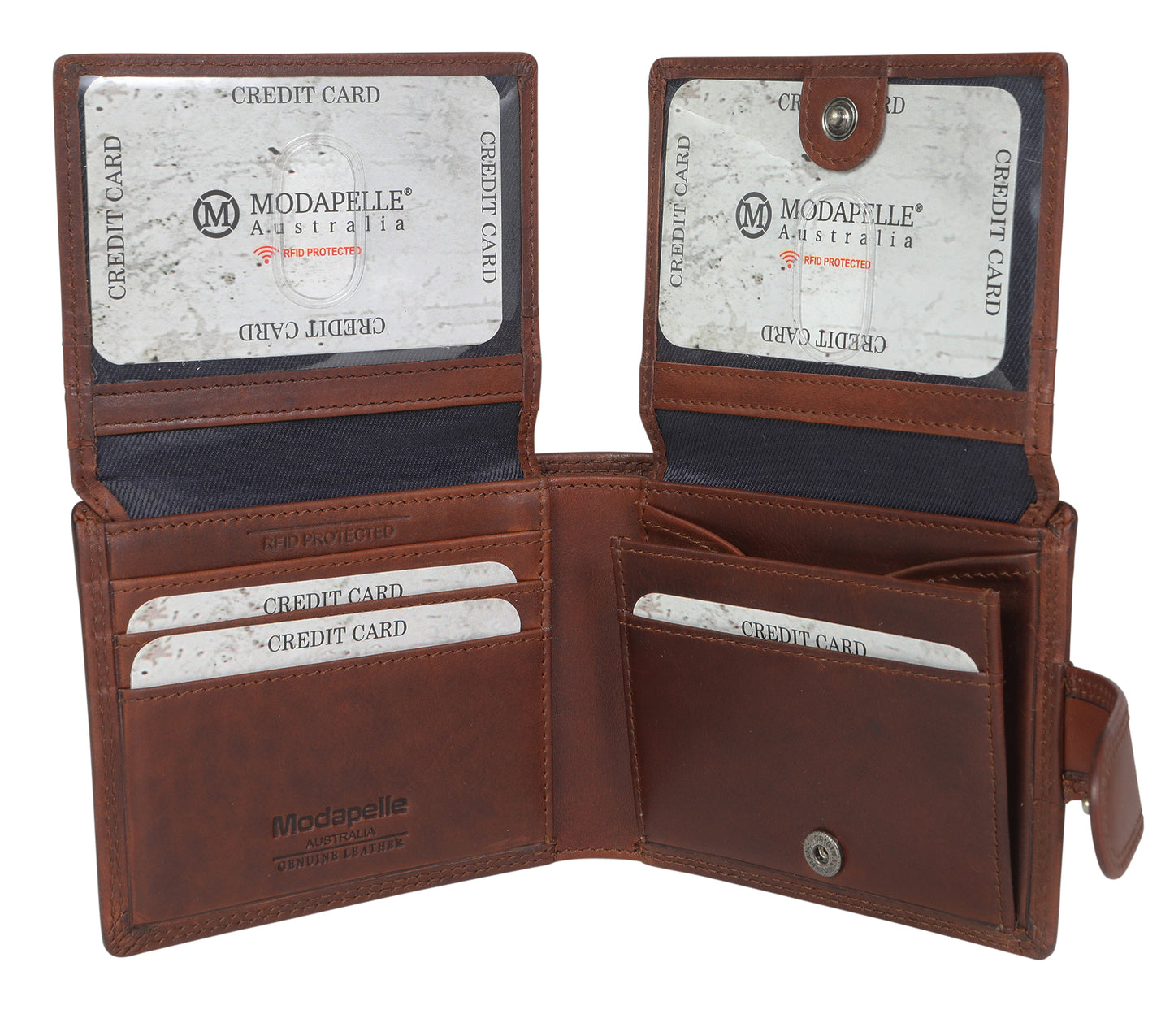 Men's Leather Wallet 5506 Brown