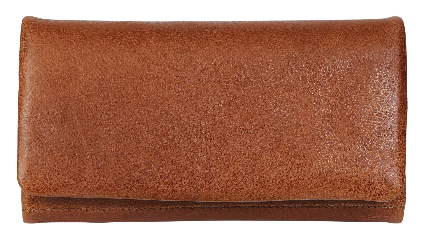 Ladies Leather Wallet 6330 Black