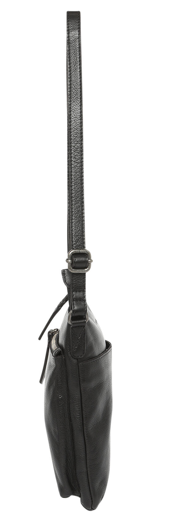 Ladies Leather Shoulder/Cross Body-New Arrivals 7625 Black