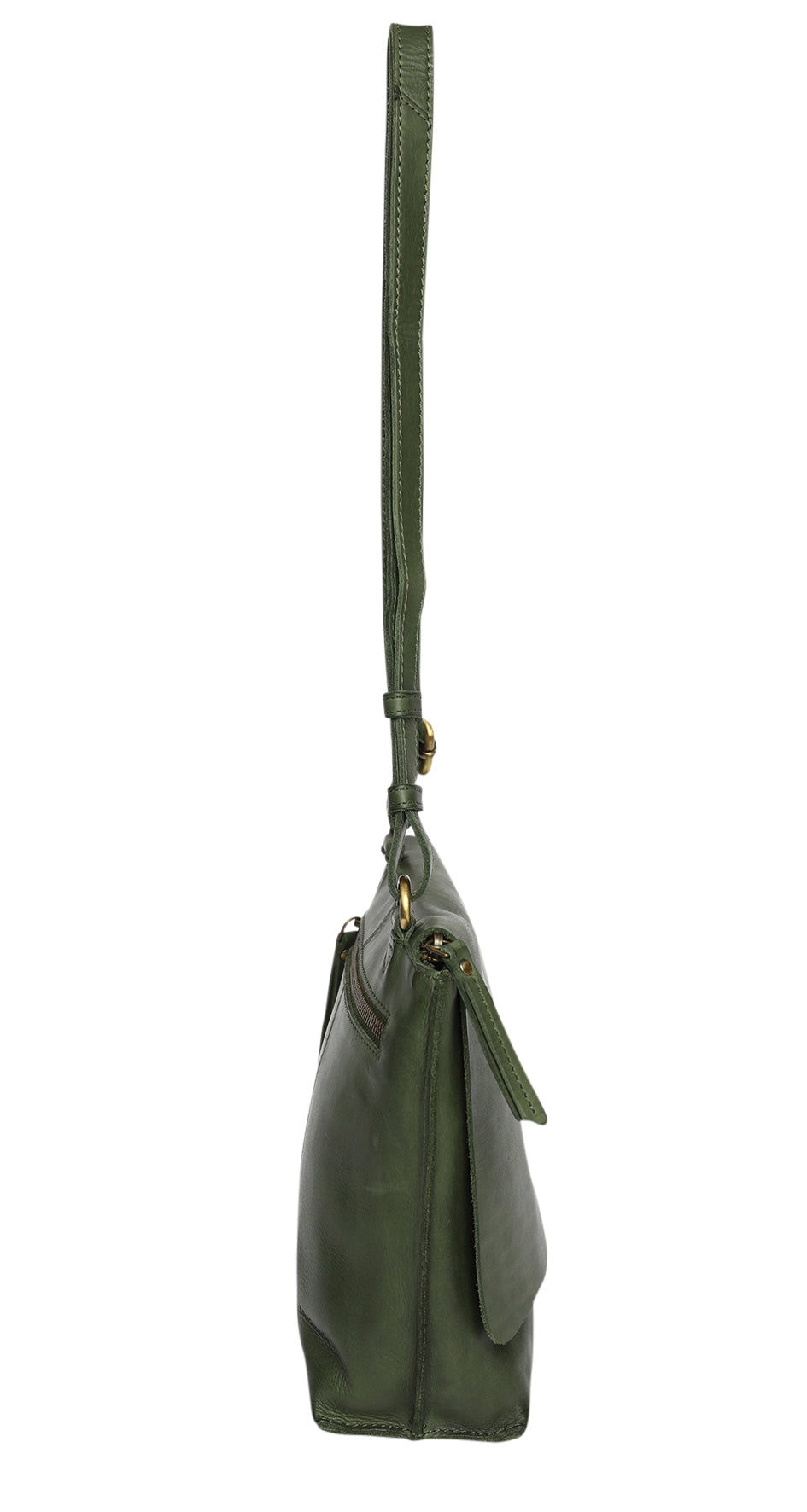 Ladies Leather Cross Body - New Arrivals Style 7894 Olive