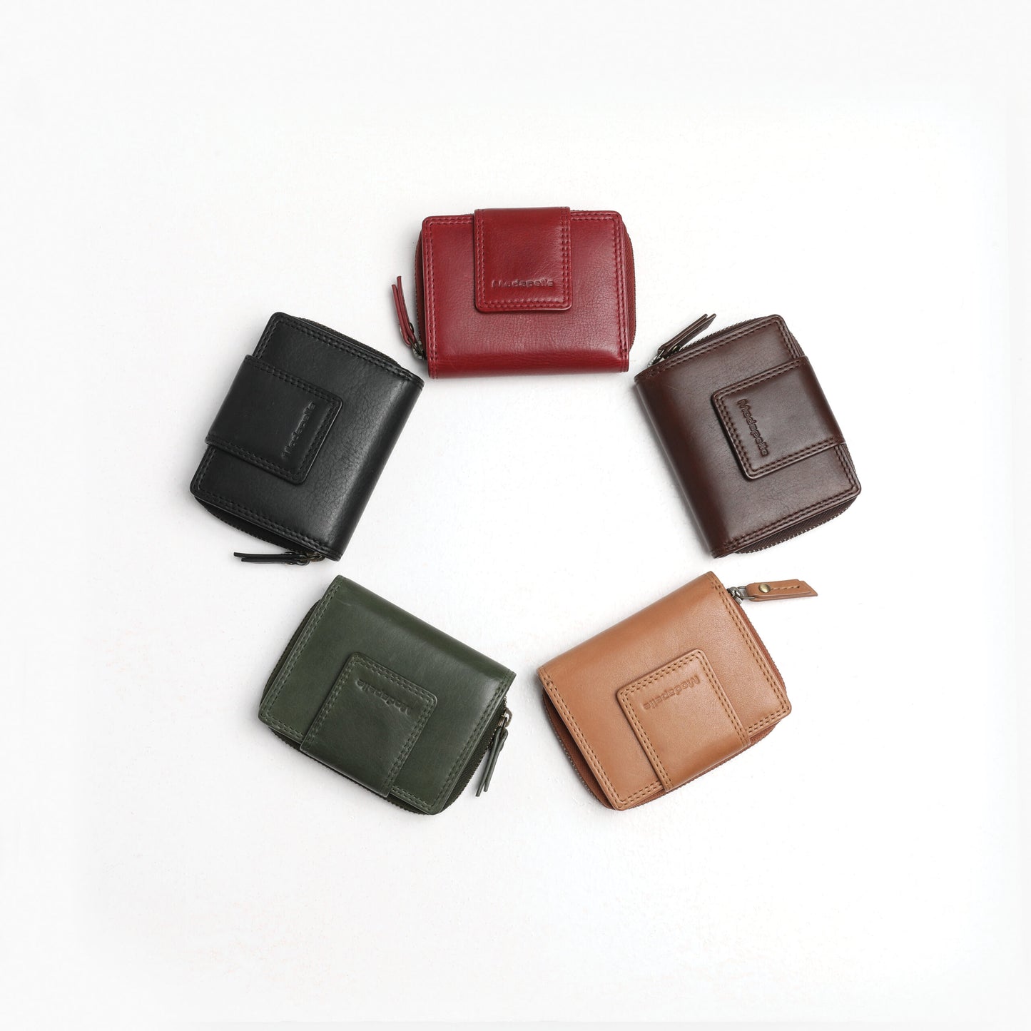 Ladies Leather Wallet Style 7912 Olive