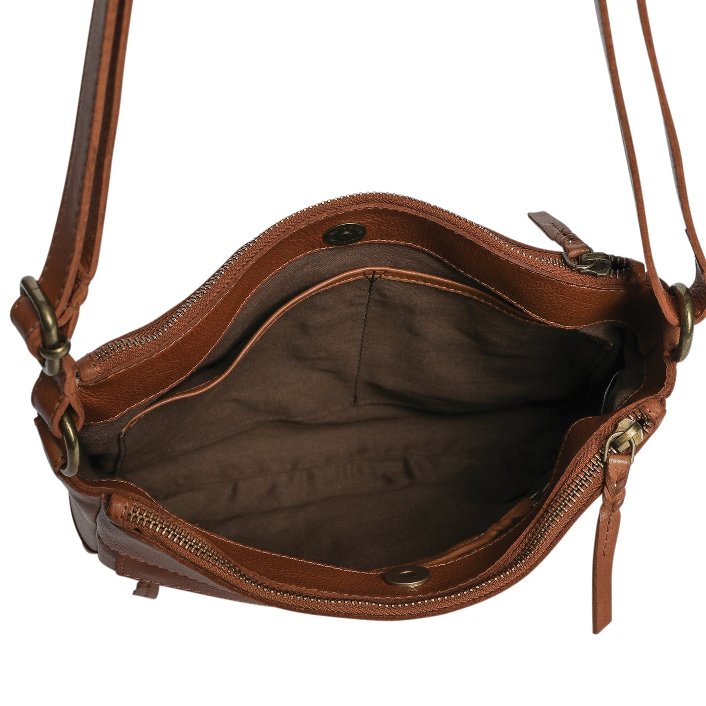 Ladies Leather Cross Body - New Arrivals Style 7937 Black