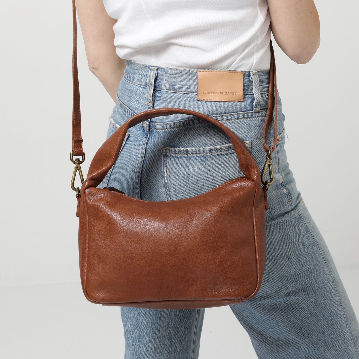 Ladies Leather Cross Body Style 7934 Black