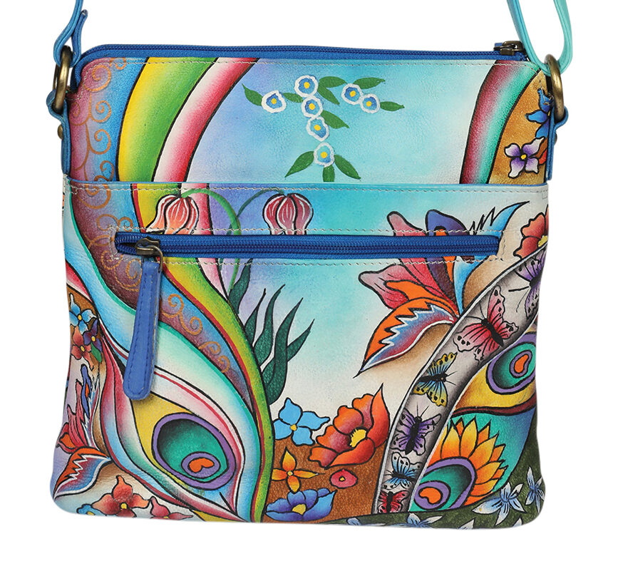Ladies Hand Painted Shoulder Bag Style 2955 Coastal Dream