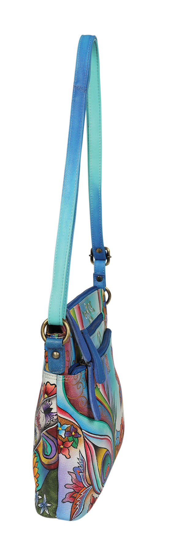 Ladies Hand Painted Shoulder Bag Style 2955 Coastal Dream