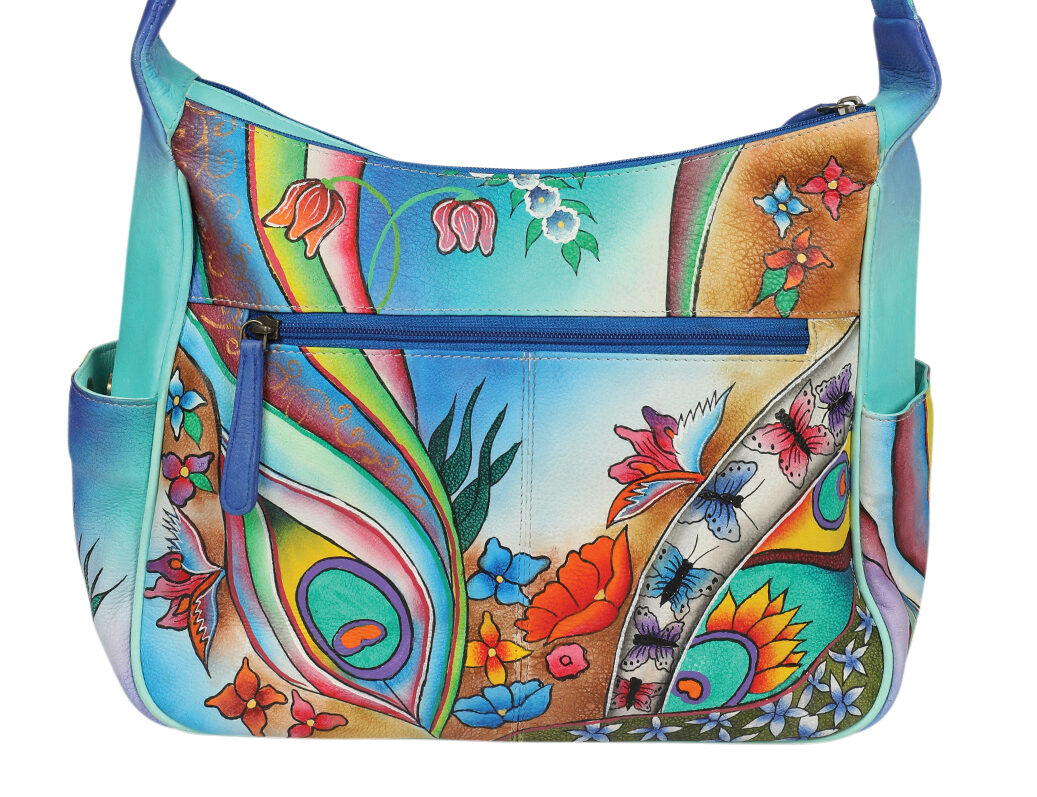 Ladies Hand Painted Shoulder Bag Style 2957 Coastal Dreams