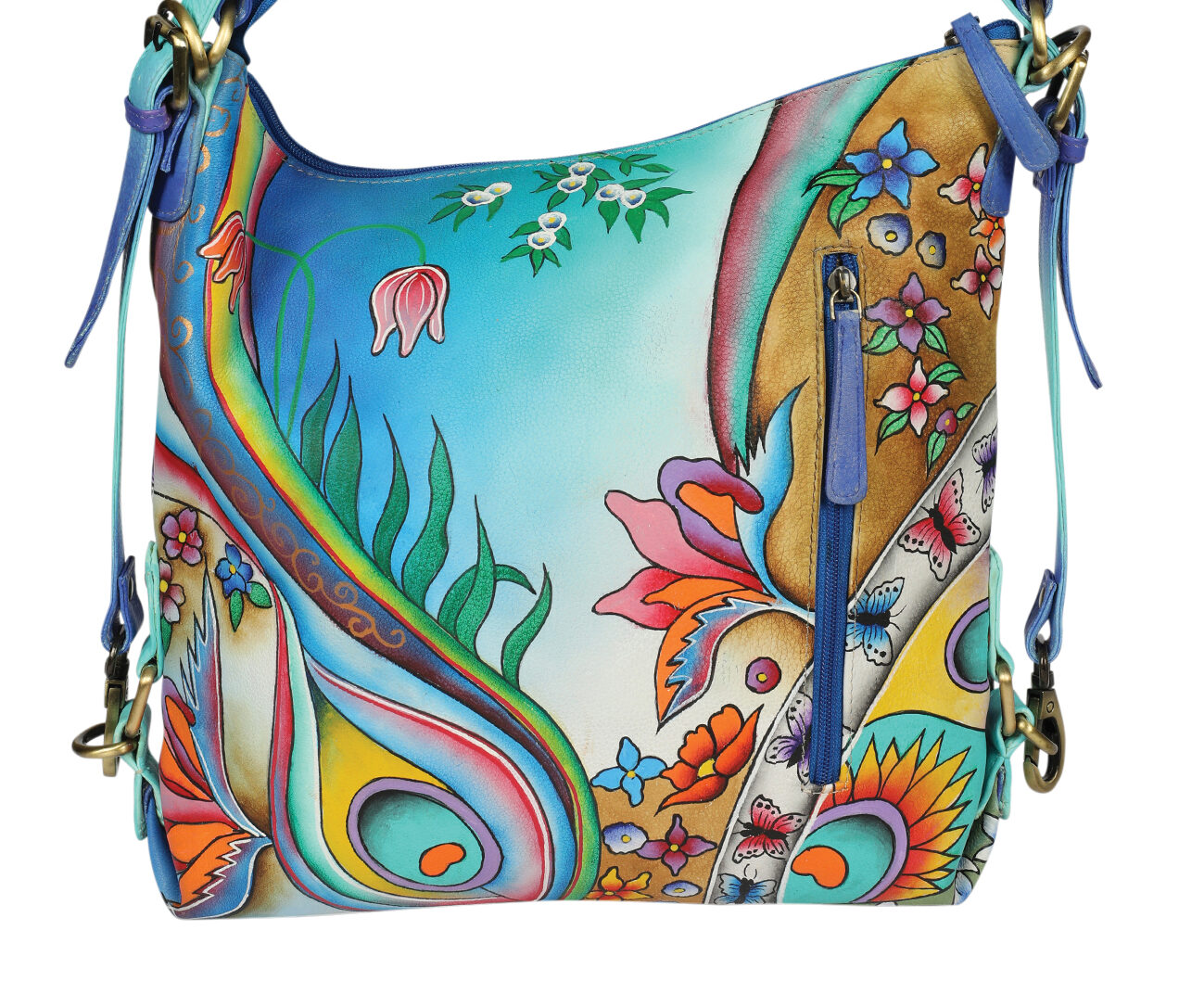 Ladies Hand Painted Shoulder Bag Style 3151 Coastal Dream