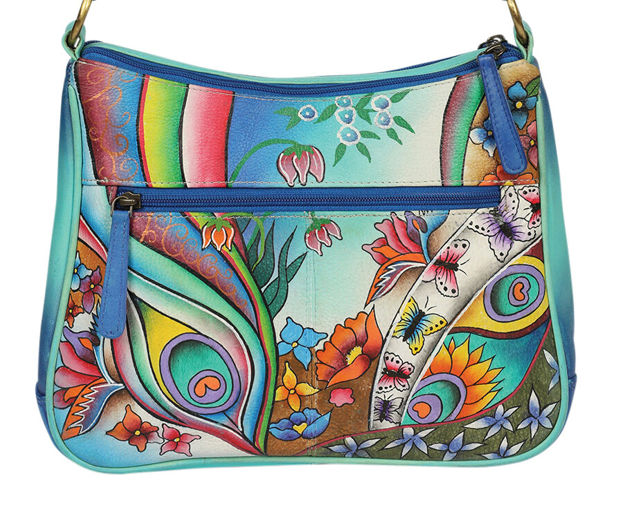 Ladies Hand Painted Shoulder Bag Style 3153 Coastal Dream