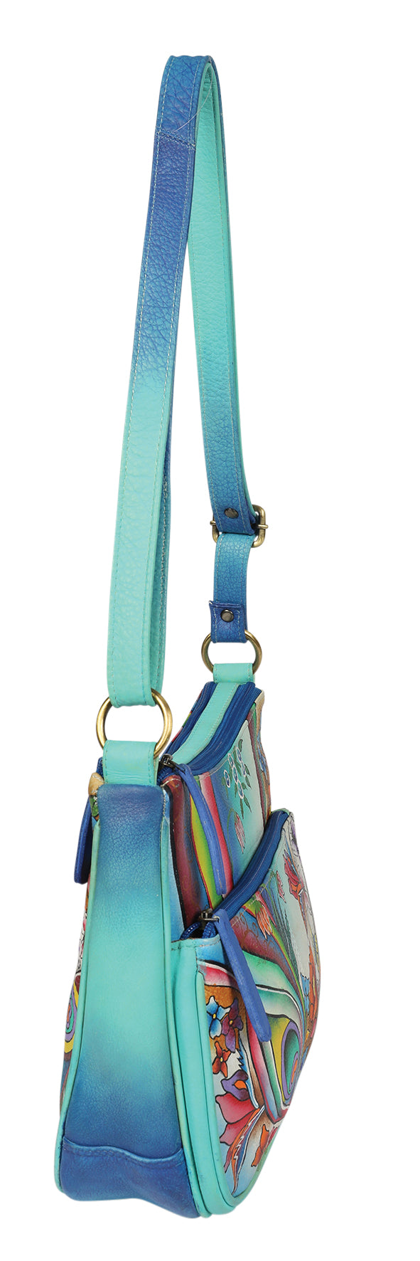 Ladies Hand Painted Shoulder Bag Style 3153 Coastal Dream