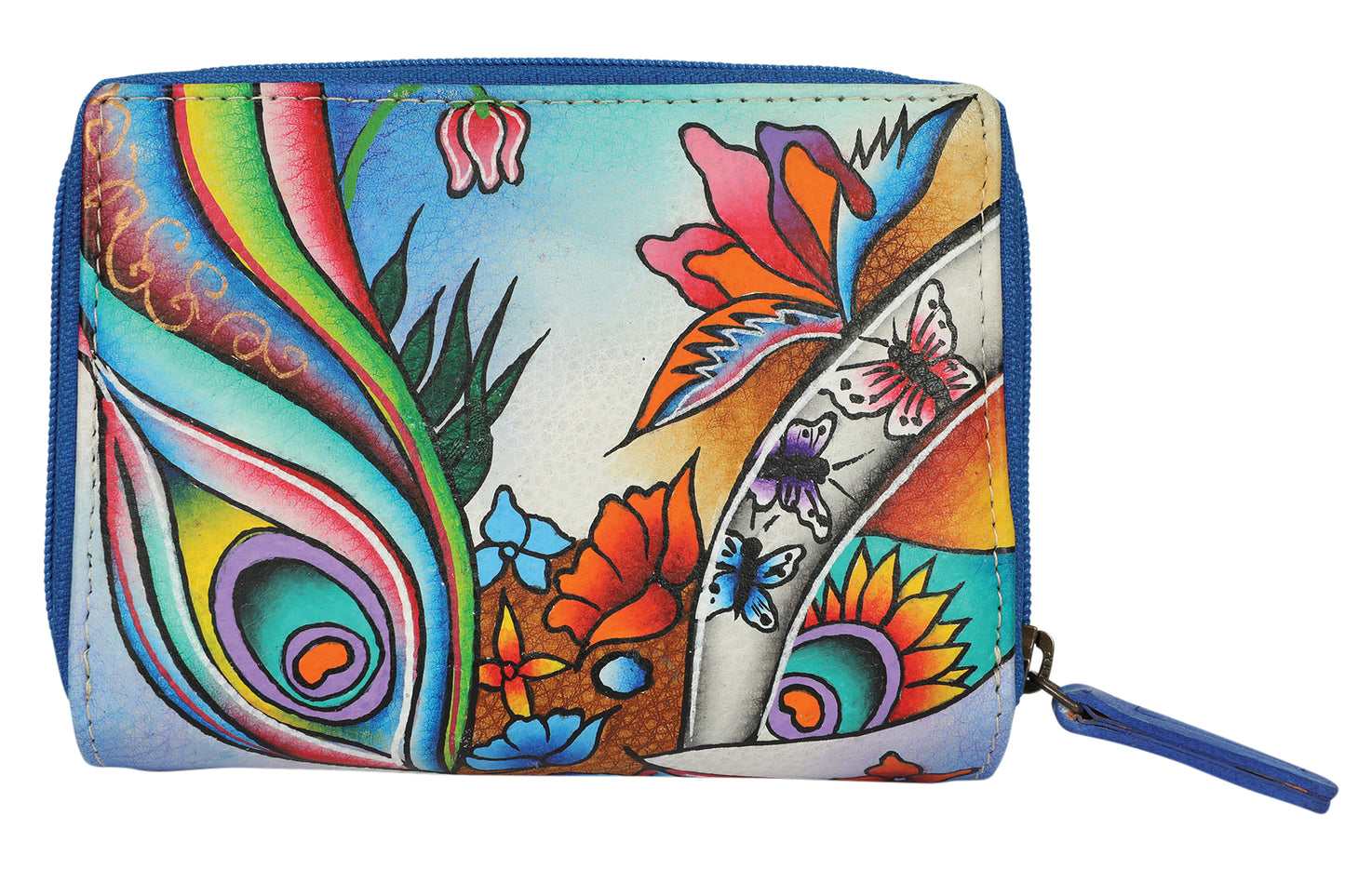 Ladies Hand Painted Wallet Style 3239 Coastal Dream