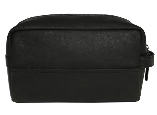 Men's Leather Bag with Handle 3918 Black