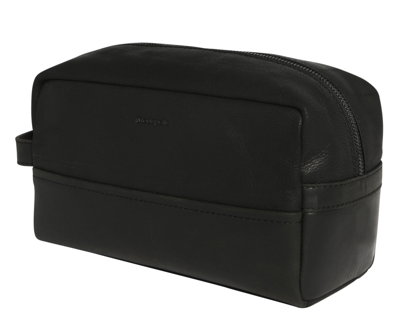 Men's Leather Bag with Handle 3918 Black