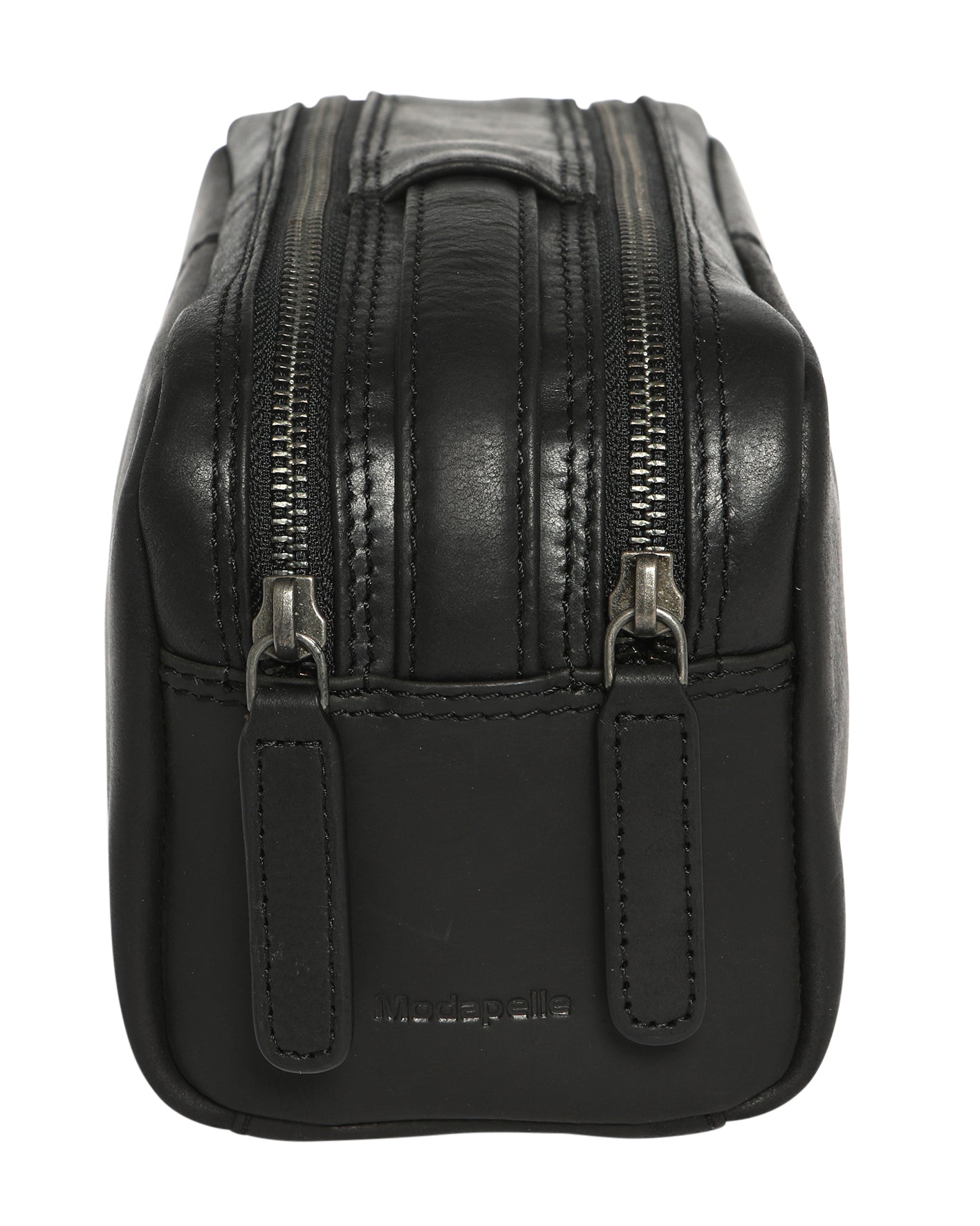 Men's Leather Toiletry Bag 3921 Black