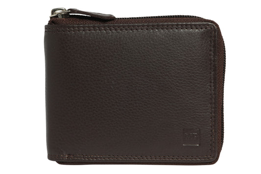 Mens Vintage Leather Wallet 5012 Brown