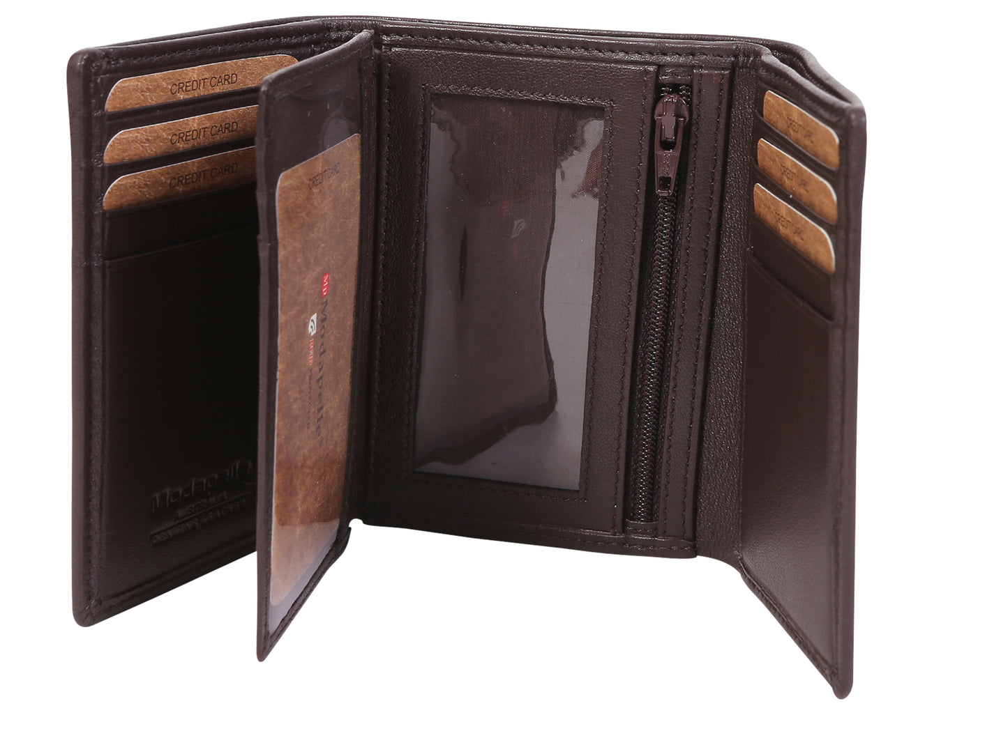 Mens Nappa Leather Wallet 5019 Black