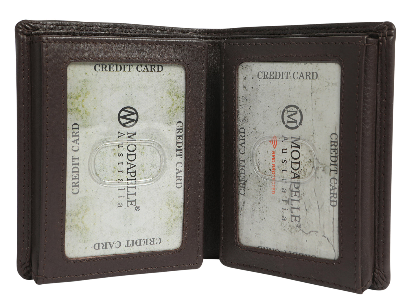 Mens Nappa Leather Wallet 5021 Brown