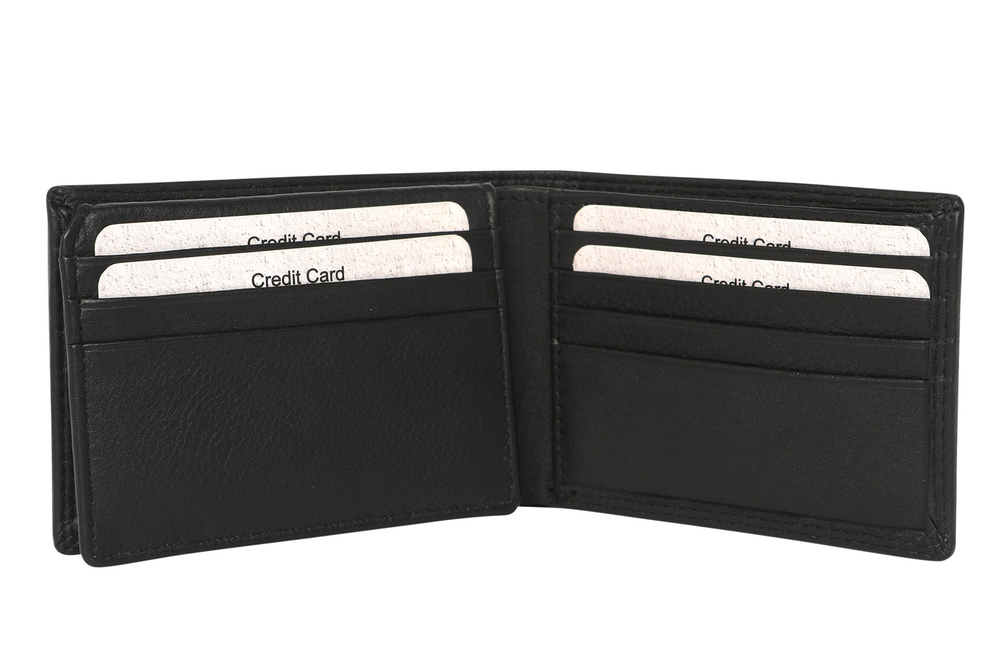 Men's Leather Wallet 5023 Black