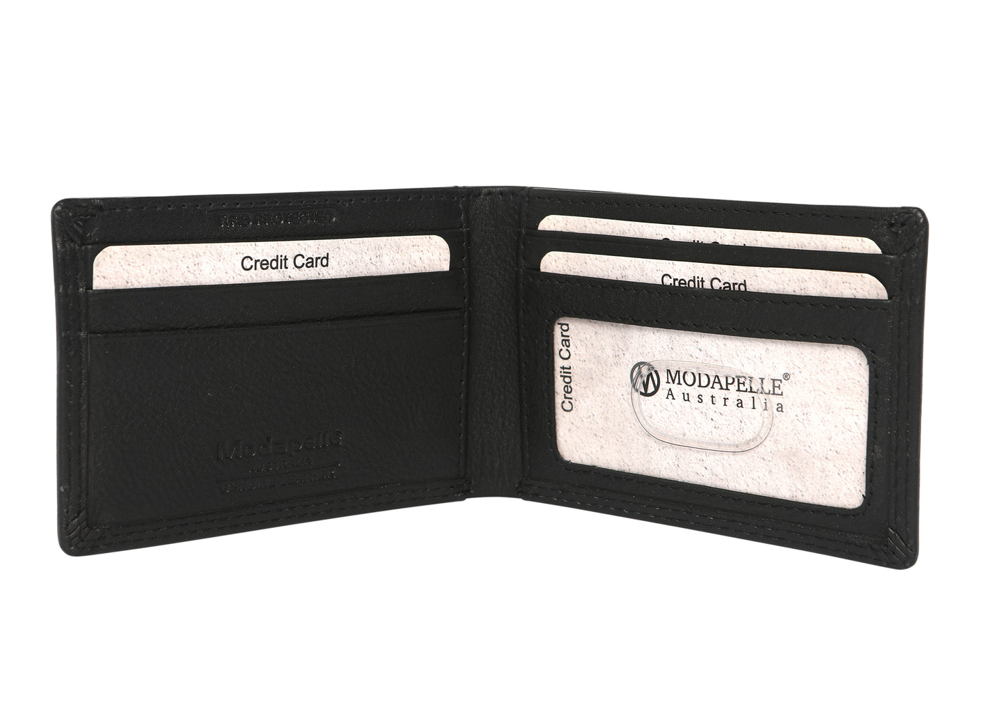 Men's Leather Wallet 5025 Black