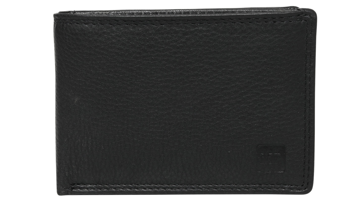 Men's Leather Wallet 5028 Black