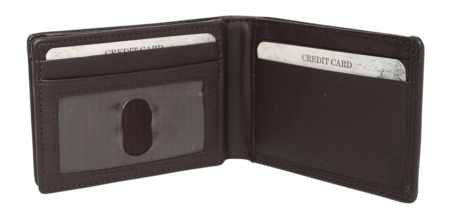 Men's Leather Wallet 5028 Brown