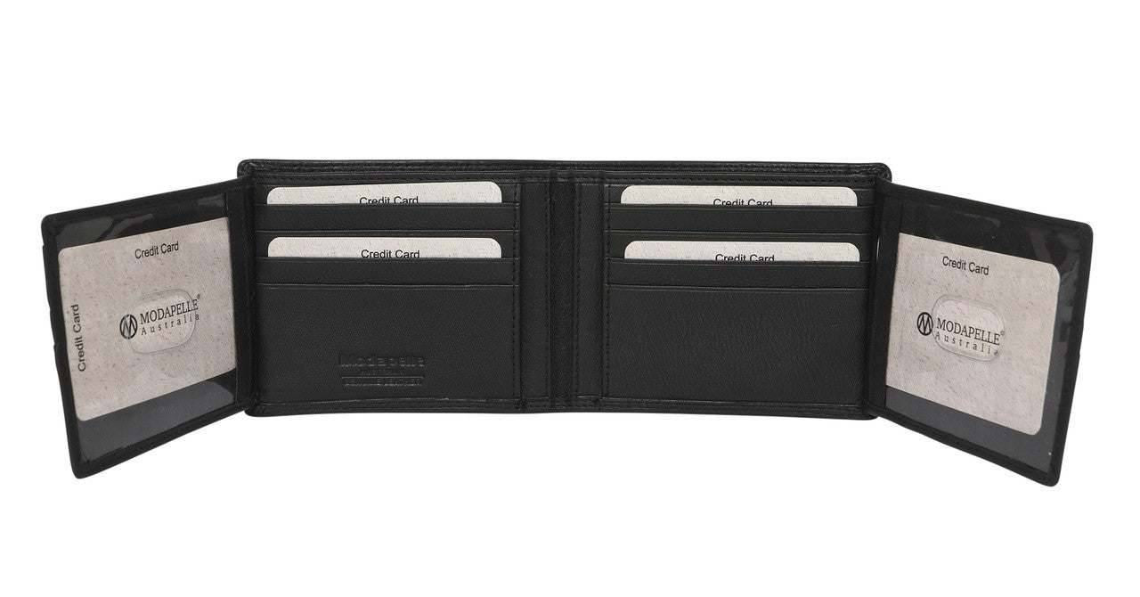Men's Leather Wallet 5033 Black