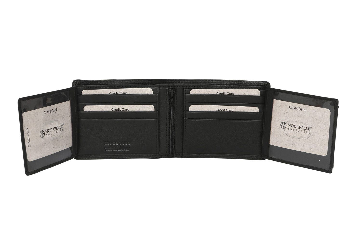 Men's Leather Wallet 5036 Black