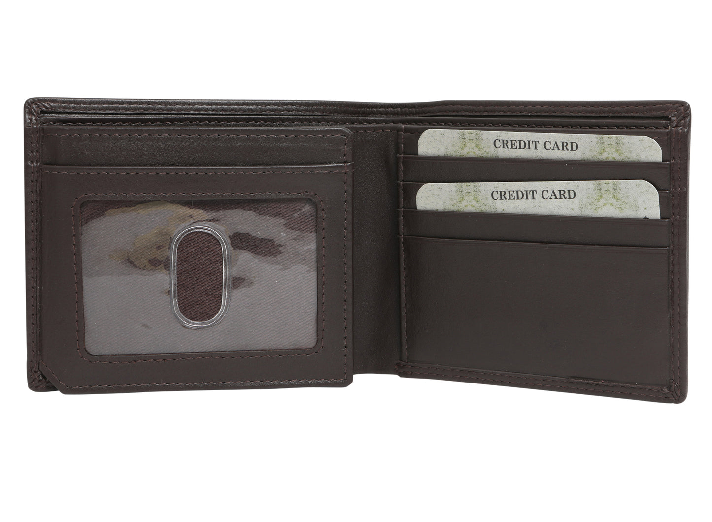 Men's Leather Wallets 5039 Brown