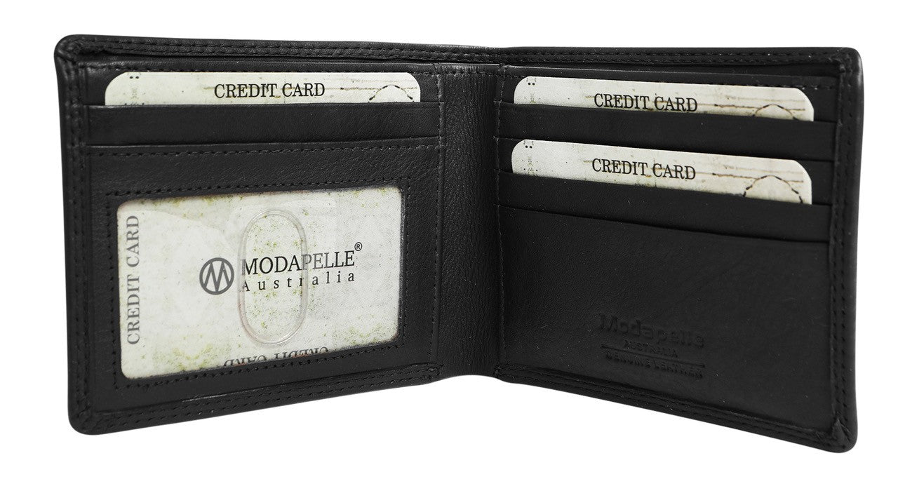 Men's Leather Wallets 5044 Black