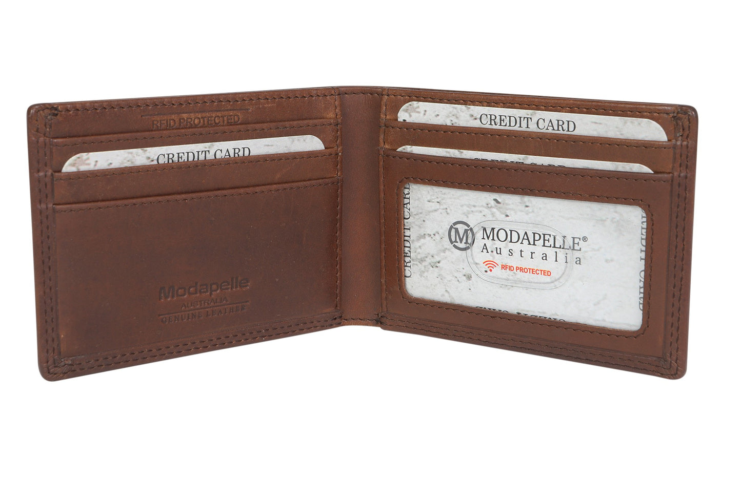 Men's Leather Wallet 5501 Brown