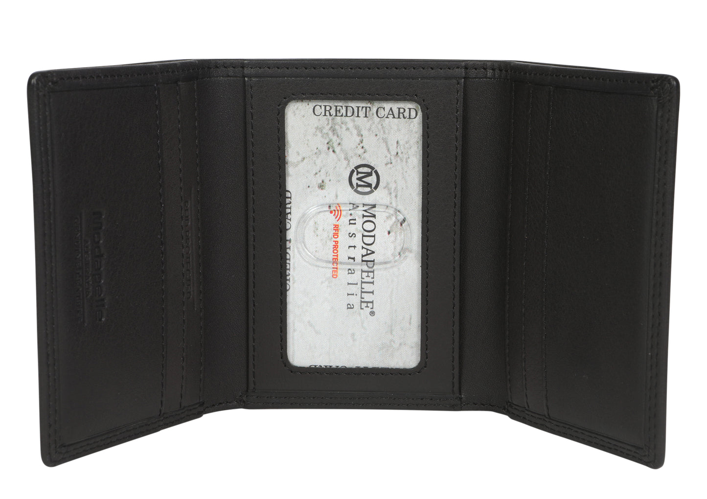 Men's Leather Wallet 5502 Black