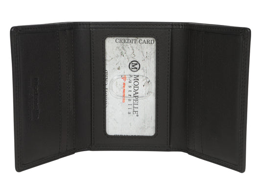 Men's Leather Wallet 5502 Black