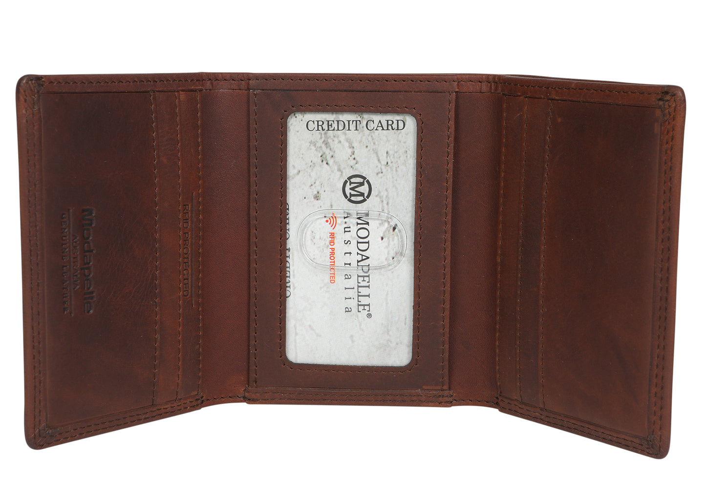 Men's Leather Wallet 5502 Brown