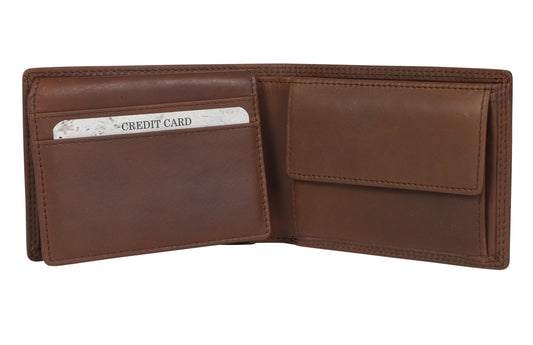 Men's Leather Wallet 5503 Brown