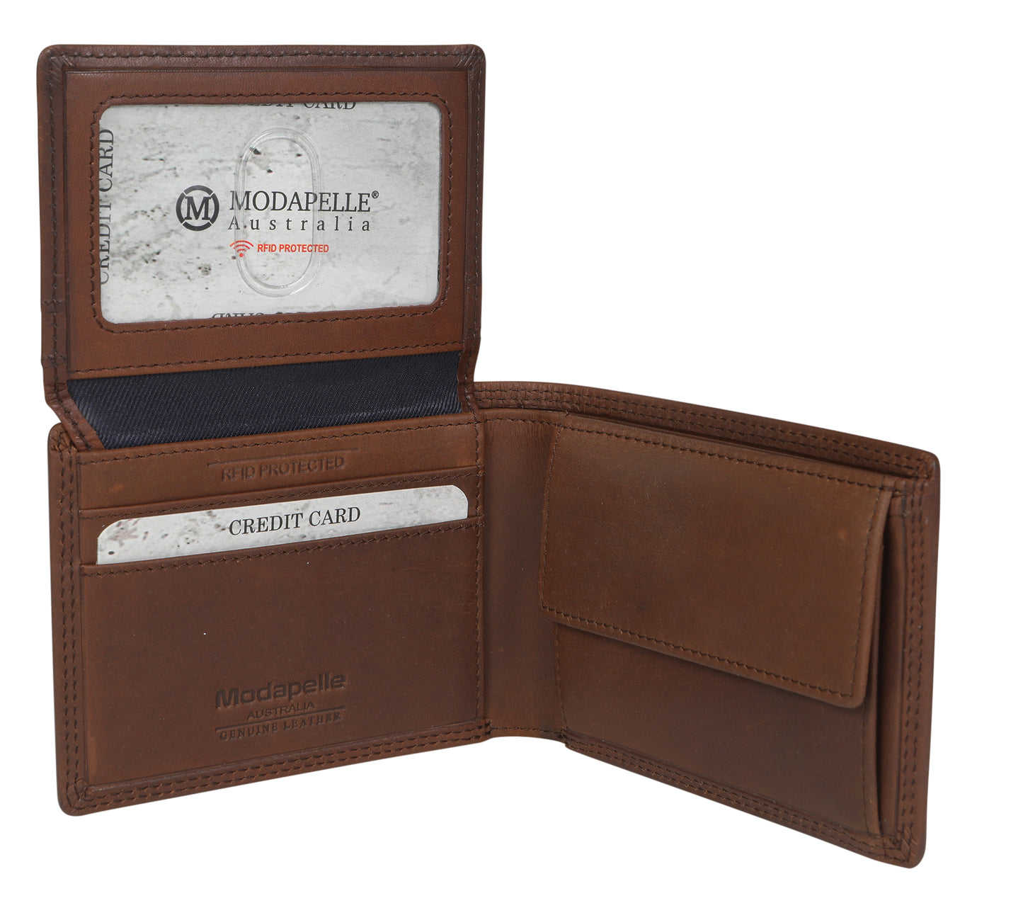 Men's Leather Wallet 5503 Brown
