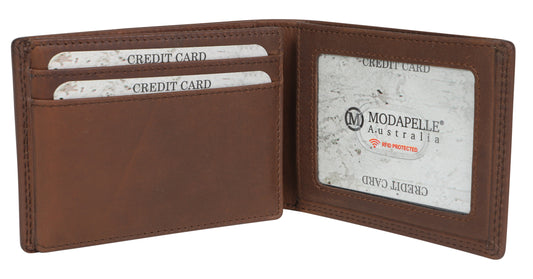 Men's Leather Wallet 5504 Brown