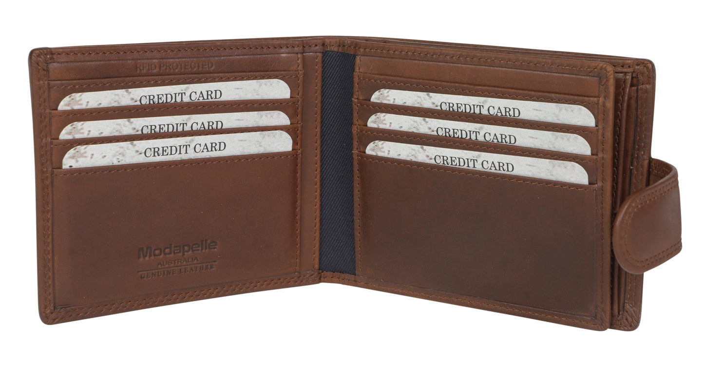 Men's Leather Wallet 5505 Cognac
