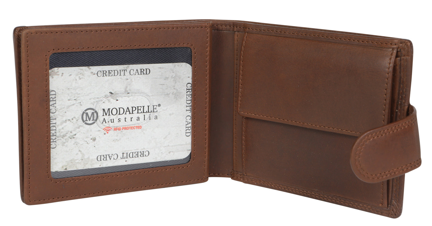 Men's Leather Wallet 5505 Cognac
