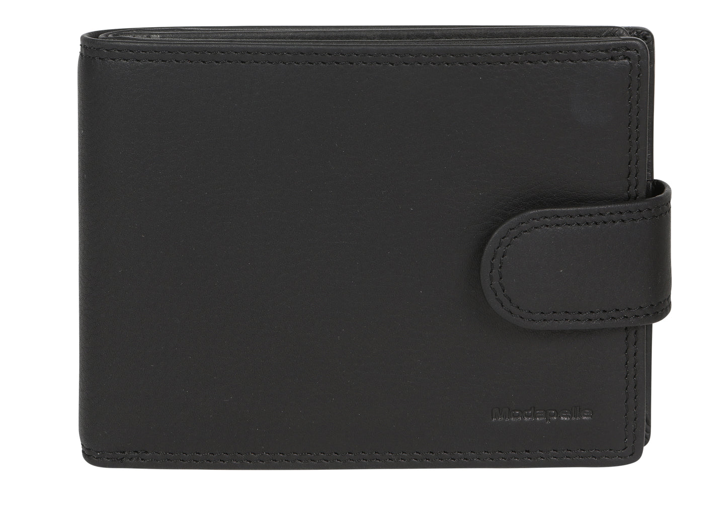 Men's Leather Wallet 5505 Black