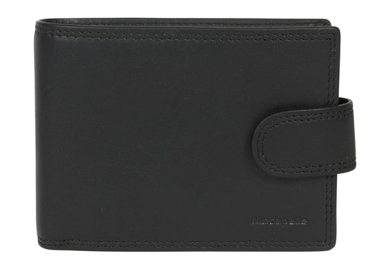 Men's Leather Wallet 5507 Black