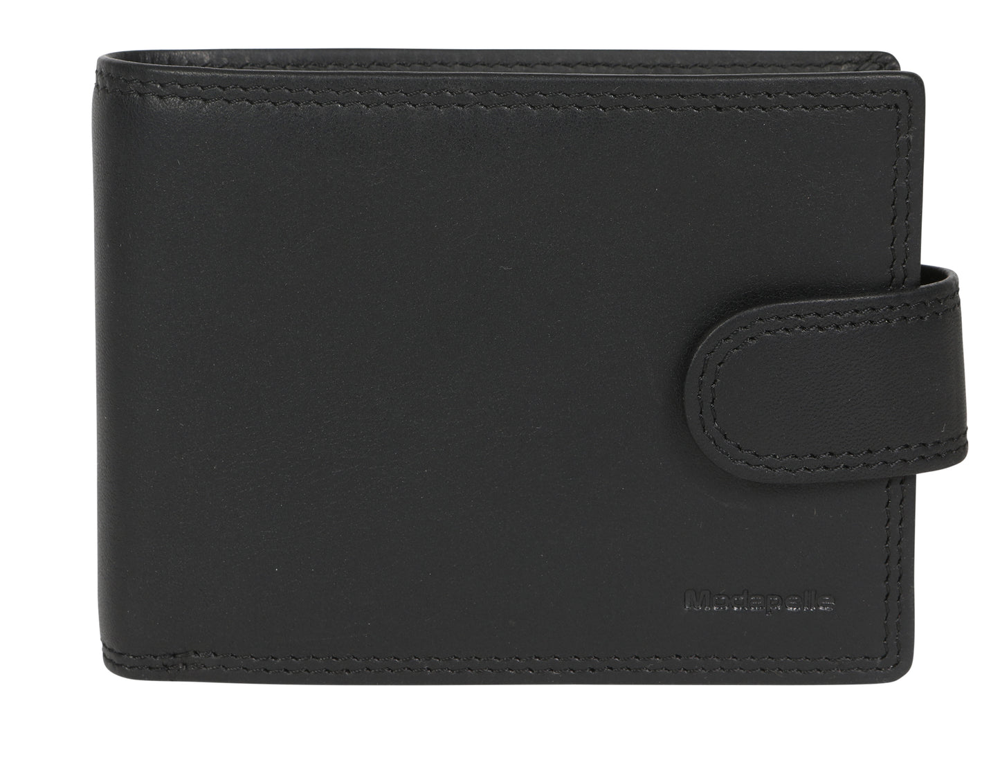 Men's Leather Wallet 5507 Black