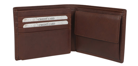 Men's Leather Wallet 5509 Brown