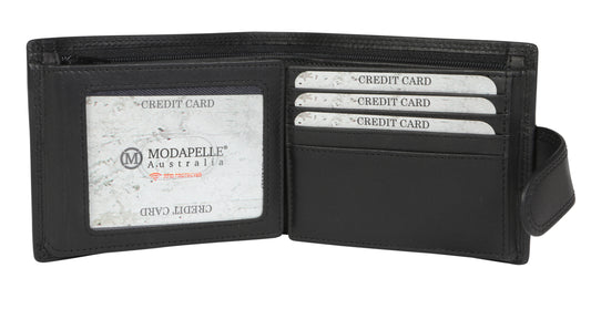Men's Leather Wallet 5511 Black