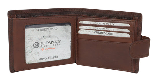 Men's Leather Wallet 5511 Brown