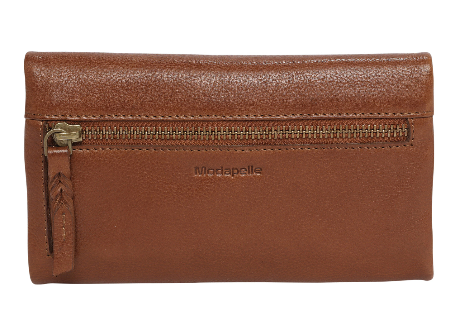 Ladies Leather Wallet Style 5970 Tan