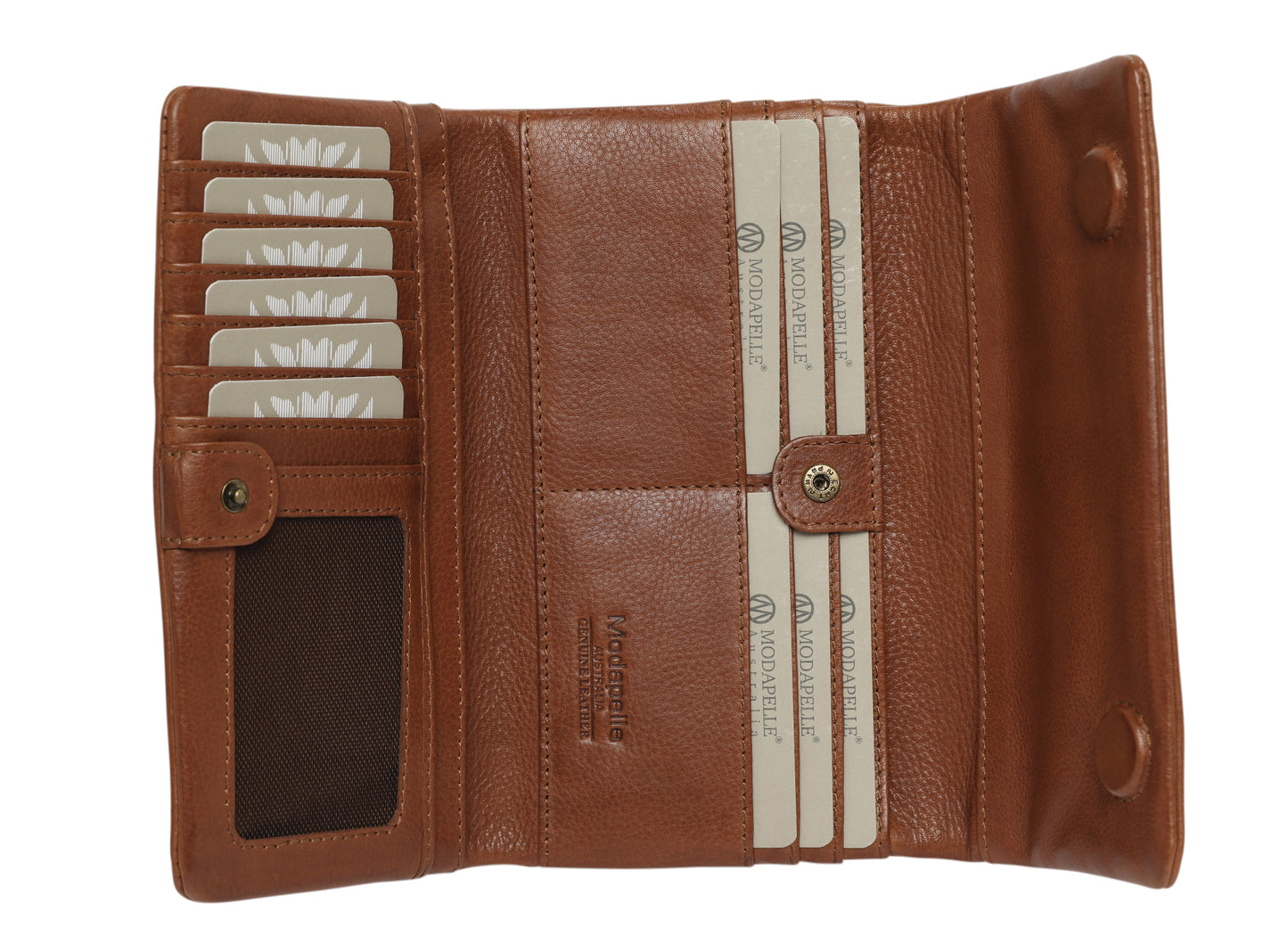 Ladies Leather Wallet Style 5970 Tan