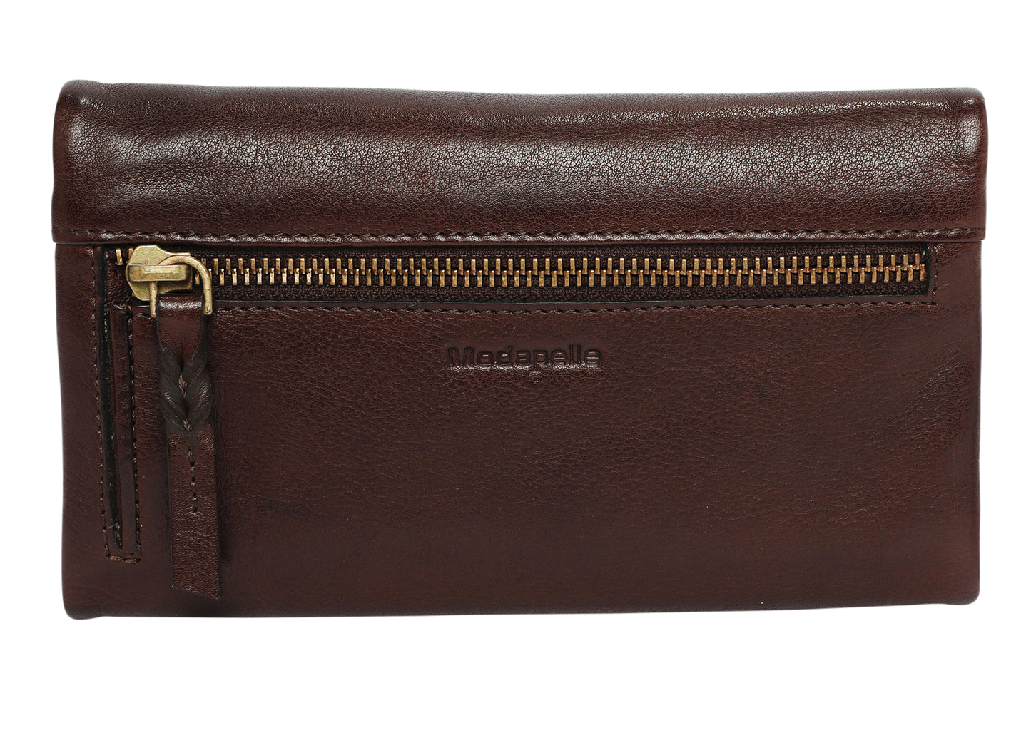Ladies Leather Wallet Style 5970 Dark Brown