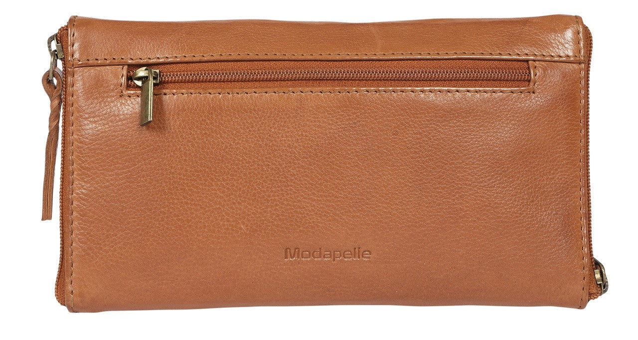 Leather Optical/Phone Case Style 5977 Mandala Tan
